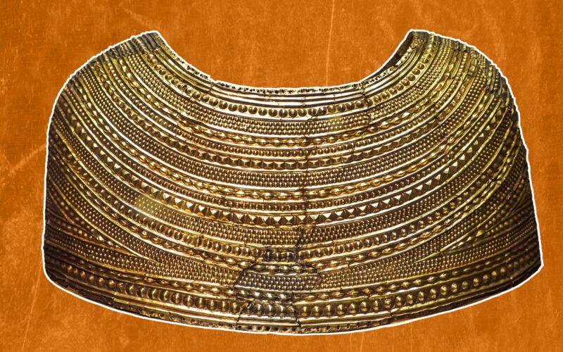 Arqueología: Una capa de oro que limitaba los movimientos