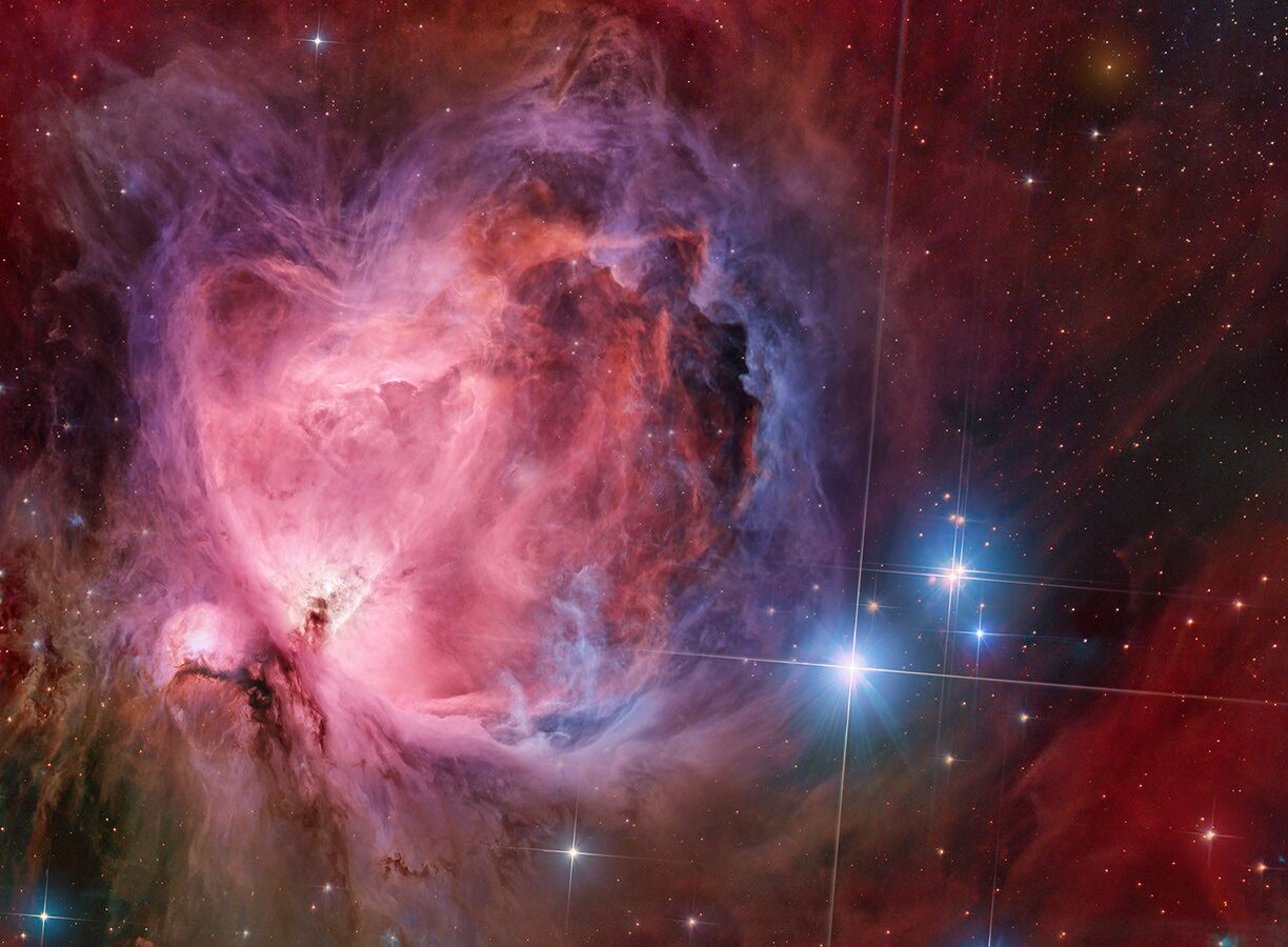 Espacio: Las cunas estelares de la nebulosa de Orión