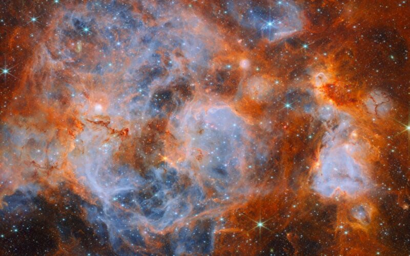 Espacio: El Webb retrata una cuna de estrellas