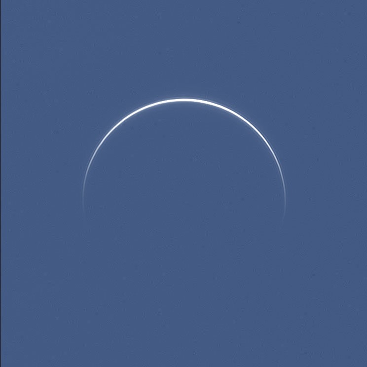 Espacio: Venus dibuja un creciente de más de 180 grados
