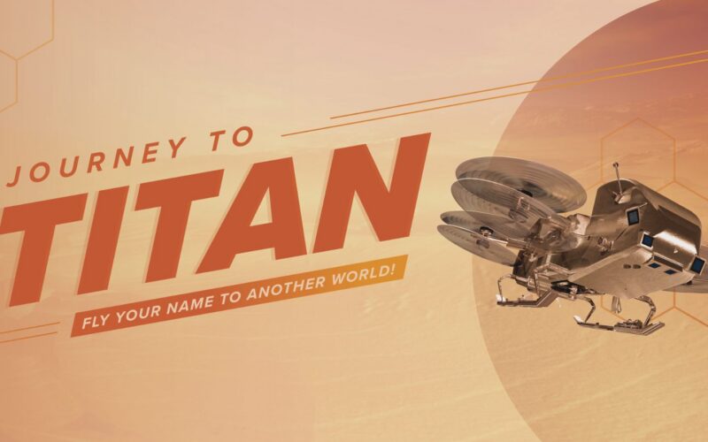 Espacio: Tu nombre puede viajar a Titán con Dragonfly