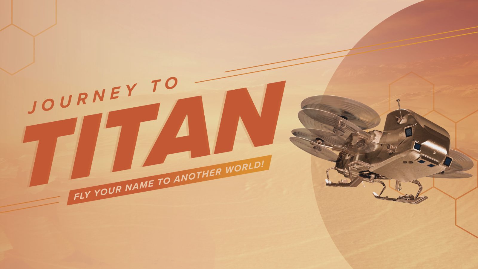 Espacio: Tu nombre puede viajar a Titán con Dragonfly