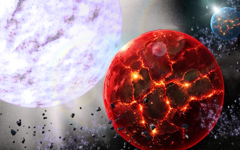 Espacio: Dos posibles supervivientes alrededor de una estrella muerta