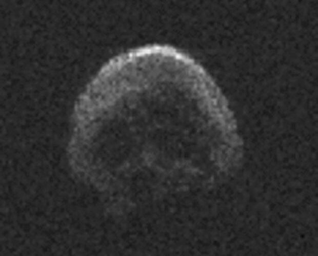 Espacio: El asteroide calavera que pasó en Halloween
