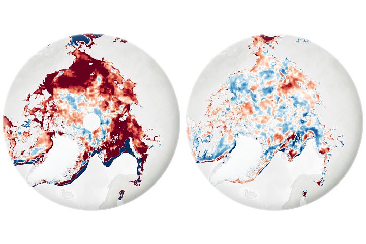 Clima: El deshielo ártico frena su avance