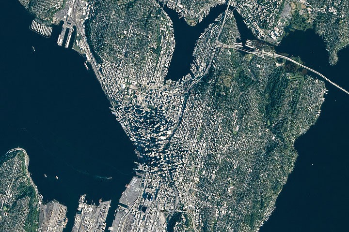 Tierra: La «Ciudad Esmeralda» vista desde la ISS