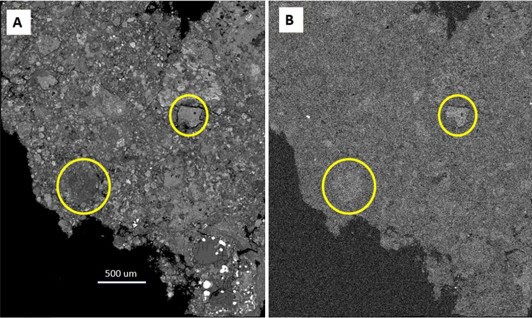 Espacio: Un meteorito prístino revela sal antigua