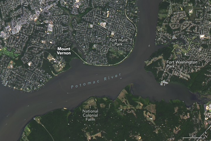 Tierra: Landsat mira los paisajes de Mount Vernon