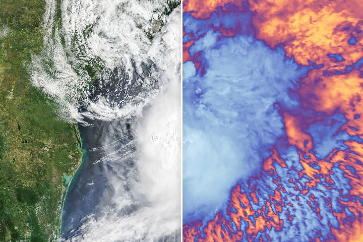 Tierra: Arthur deja lluvia intensa en el Golfo