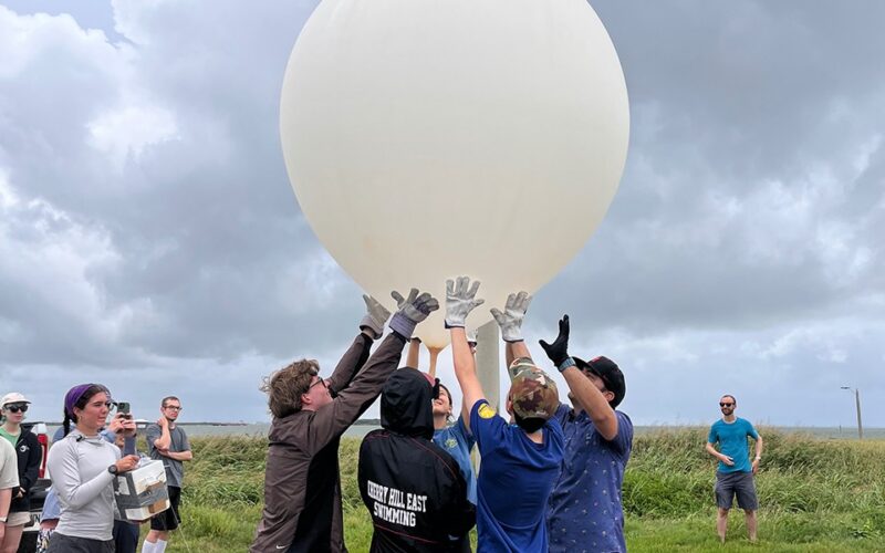 Método: Globos meteorológicos para medir ozono