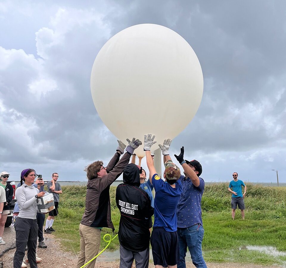Método: Globos meteorológicos para medir ozono