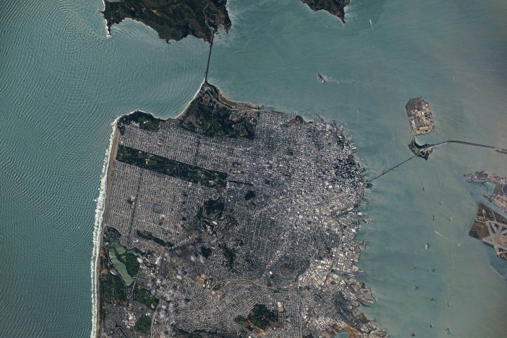Observación de la Tierra: San Francisco vista desde la órbita