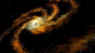 Espacio: Así se vería el cielo si orbitaras un agujero negro