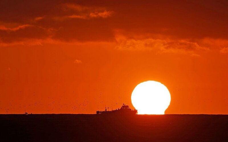 Clima: Océanos baten récord de calor en junio