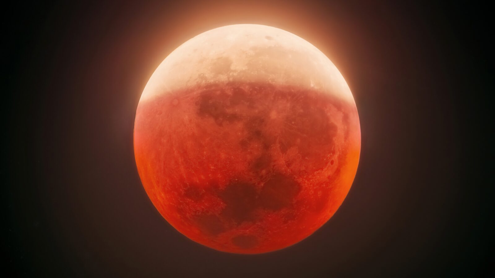 Espacio: La Luna se teñirá de rojo
